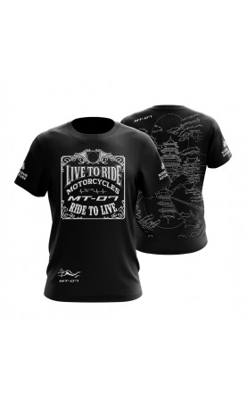 Men's fan t-shirt Yamaha MT-07. Fan tee regular fit sizes.