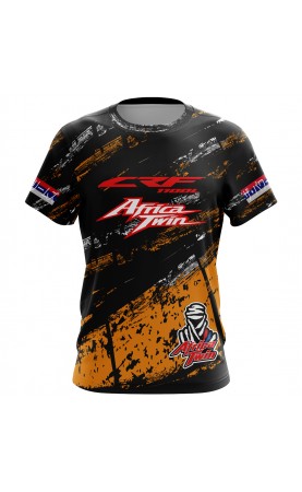 Dakar CRF1000L Africa Twin moto tee. Reguler fit sizes. Hinda fanwear.