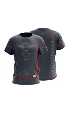 UK Mini Cooper men's t-shirt. Regular fit sizes. EU fan made clothes. Amfanwear