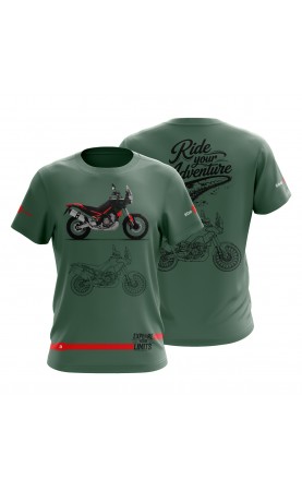 Tuareg 660 t-shirt for men. Regular fit. Eu production fanwear for bikers