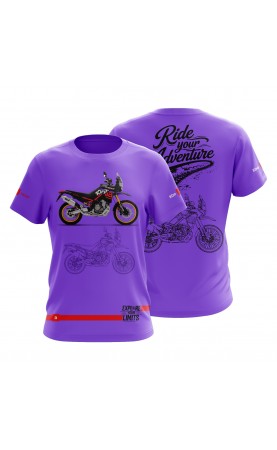 Aprilia Tuareg 660 Rally  t-shirt for men. Regular fit. Amfanwear apparel moto clothing