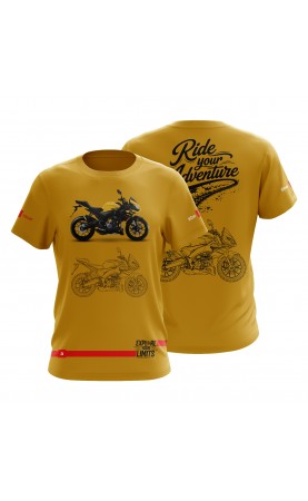 Aprilia Tuono tee for men. Regular sizes. Amfanwear, SS26 SS27 racing apparel