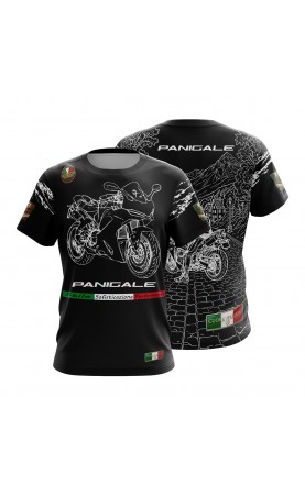 Panigale moto biker men's t-shirt. Regular sizes from M to 3XL. Amfanwear. Made in EU SS26 streetwear