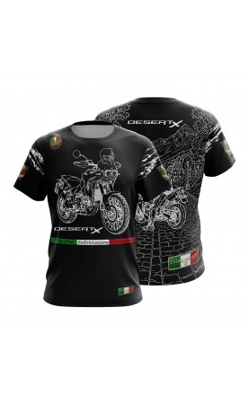 Ducati DesertX men's tee.Regular fit. SS26 SS27 streetwear apparel