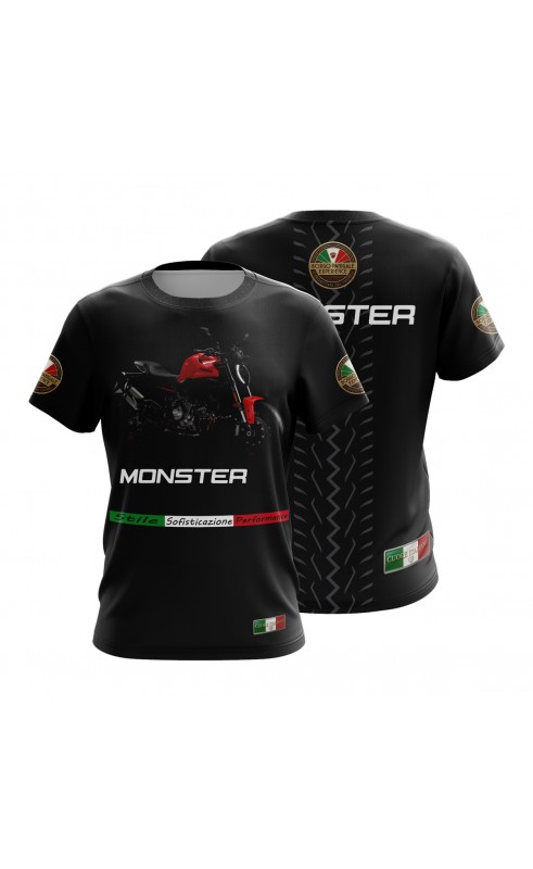 Ducati Moto biker t-shirt. Regular fit sizes. Amfanwear