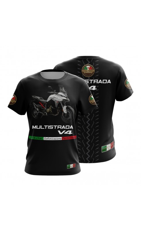 ducati moto biker t-shirt. regular sizes. SS26 SS27 apparel