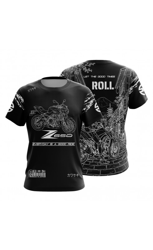 Z650 Street moto tee. Regular fit. Apparel for mot fans