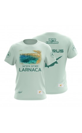 Λάρνακα Larnaca Travel tee for men. Souvenir gift. Regular fit sizes. Amfanwear Summer 26 SS27