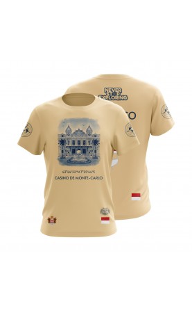 Monaco Monte Carlo travel souvenir t-shirt. Regular fit sizes. Amfanwear Summer SS26 2227