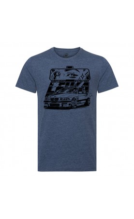 BMW E36 Blue T-shirt