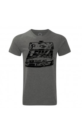 BMW E36 Gray T-shirt