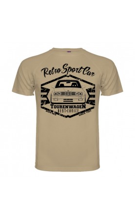 BMW Classic Car Khaki T-shirt