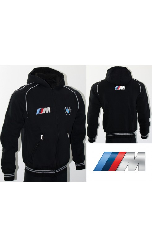 BMW Mpower Fleece Jacket With Hood 