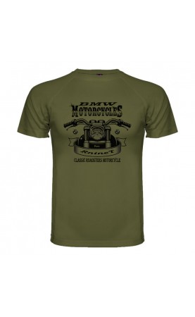 BMW RnineT Green T-shirt...