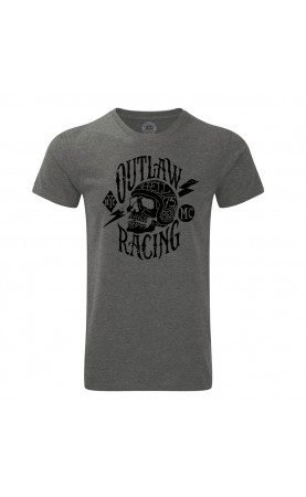 Racing Skull Gray T-shirt