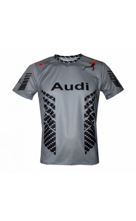 Amfanwear sport wear automotive men's regular fit t-shirt. Available sizes M, L, XL, XXL, XXXL