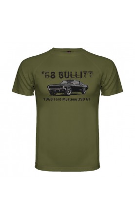 Mustang Bullitt Green T-shirt