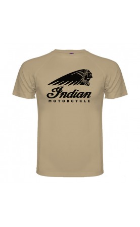 Indian Khaki T-shirt Model3