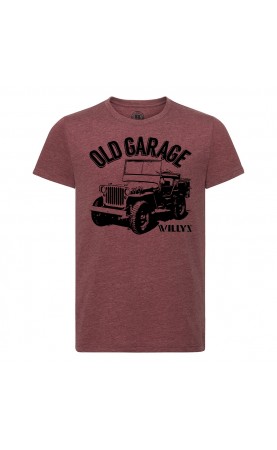 Jeep Willys Red T-shirt