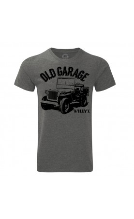 Jeep Willys Gray T-shirt