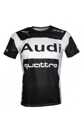 Audi RS6 black/white T-shirt