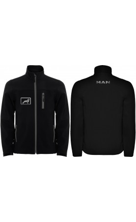 Truck Black Softshell Jacket