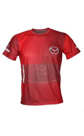 Mazda Red T-shirt Model2