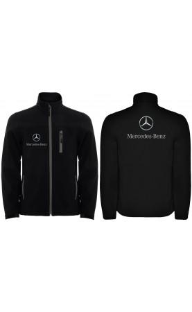 Mercedes Black Softshell...