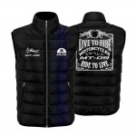 Yamaha moto sleeveless jacket