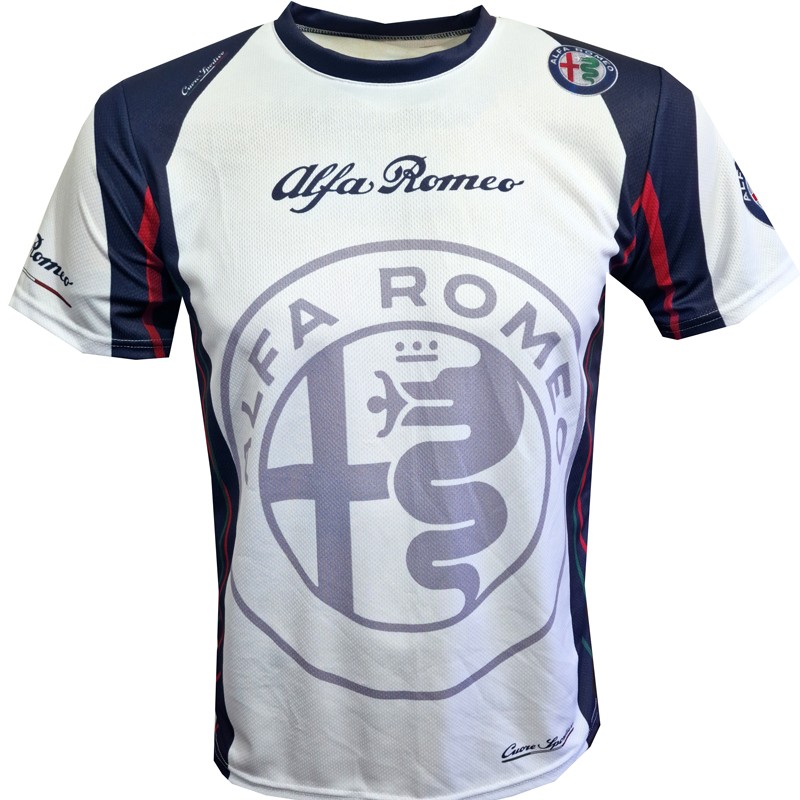 Alfa Romeo Racing Graphic Tee – Italian Car Enthusiast Apparel