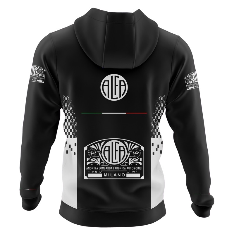 Alfa Romeo Sublimation Long Sleeve Hoodie Sweatshirt Blouse Racing Retro Classic