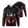 Alfa Romeo Sublimation Long Sleeve Hoodie Sweatshirt Blouse Racing Motorsport
