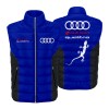 Auto Car Blue Gilet, Sleeveless Vest Racing, Motorsport Graphic German Automotive 002