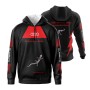 Auto Sport Sublimation Long Sleeve Hoodie Sweatshirt Blouse Racing Quattro German Car 003