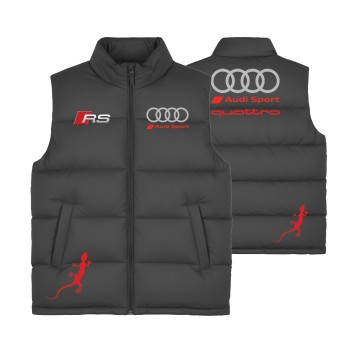 Auto Car Gilet, Sleeveless Vest Racing, Motorsport Graphic German Automotive 003