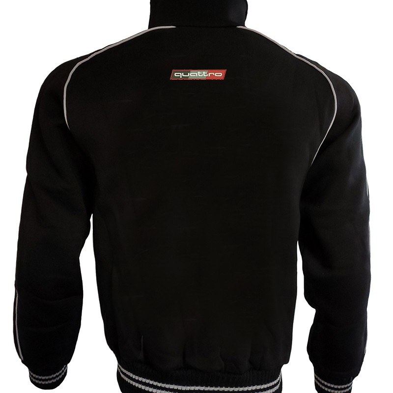 Auto Sport RS7 Quattro Fleece Jacket Embroidered Logos Racing Sweatshirt Fleece Top