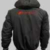 Auto RS Car Outer Jacket With Removable Hood Embroidered Logos Racing Driver Apparel