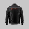 Auto Sport RS Black Car Outer Jacket Bomber Embroidered Logos Racing Driver Apparel