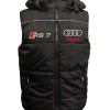 Auto RS7 Car Gilet, Sleeveless Vest With Hood Racing, Motorsport, Embroidered Logos 002