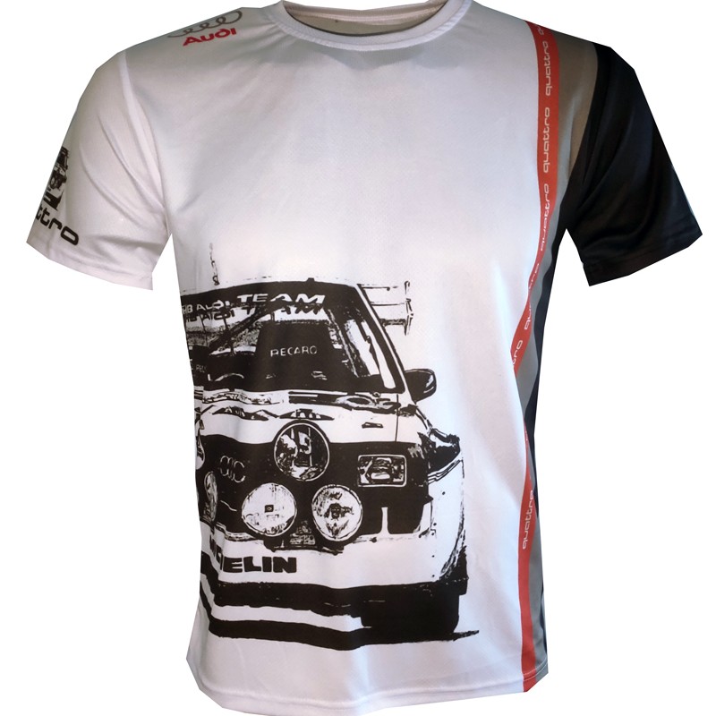 Auto Car Motorsport T-shirt / German Car Rally Racing Enthusiast Tee 002