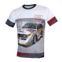 Auto Car Motorsport T-shirt / German Car Rally Racing Enthusiast Tee 030