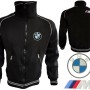 German //M Auto Car Fleece Jacket Embroidered Logos Racing Sweatshirt
