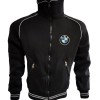 German //M Auto Car Fleece Jacket Embroidered Logos Racing Sweatshirt
