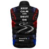 German M power Auto Car Gilet, Sleeveless Vest Racing, Motorsport Graphic Print Design
