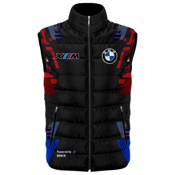German X //M Auto Car Gilet, Sleeveless Vest Racing, Motorsport Graphic Print Design