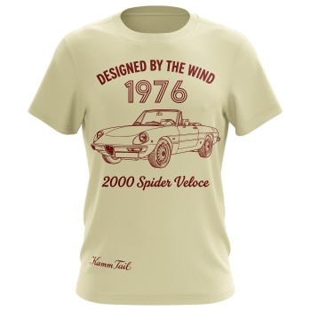 Alfa Romeo 2000 Spider Veloce T-shirt–Italian Car Enthusiast Tee
