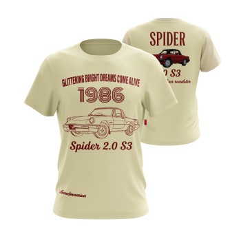 Alfa Romeo Spider 2.0 s3  T-shirt–Italian Car Enthusiast Tee