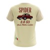 Alfa Romeo Spider 2.0 s3  T-shirt–Italian Car Enthusiast Tee