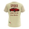 Alfa Romeo Spider Type 939 2006  T-shirt–Italian Car Enthusiast Tee