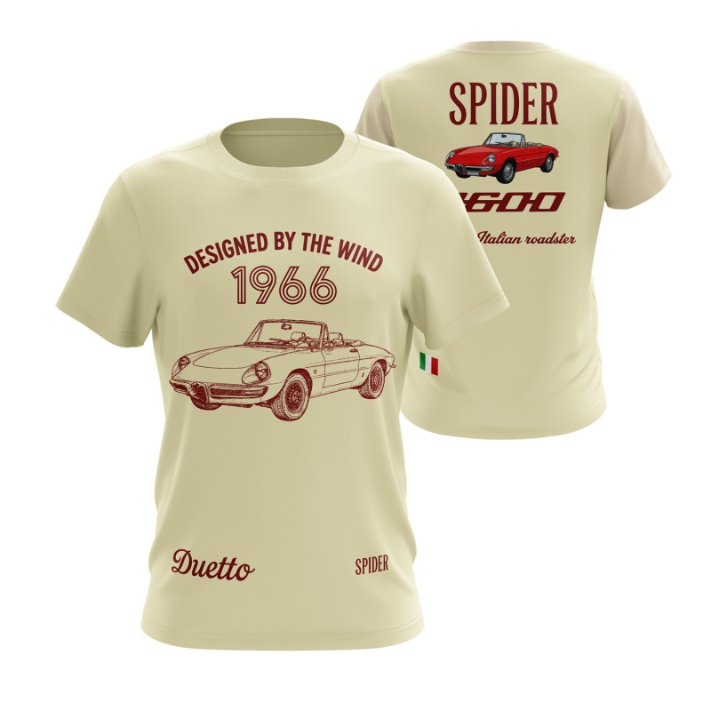 Alfa Romeo Duetto–Italian Car Enthusiast Tee
